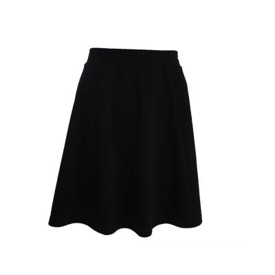 China Summer Hot Selling Breathable Classic Style Women Zipper Shorts Pleated A Line A-line Skirt for sale