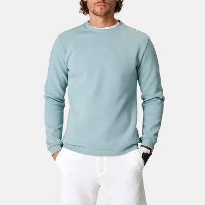 China Anti-Wrinkle Fashion Crewneck Gym Golf Man Oversized Sweatshirts Wholesale Casual Solid Color Anti-Pilling Men's Sweatshirts for sale