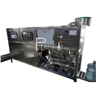 China Nanfang Pump Rinsing 120 BPH Gallon Bottle Filler for sale