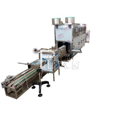 China 300 BPH SUS 316 Monoblock 5 Gallon Water Bottling Machine for sale