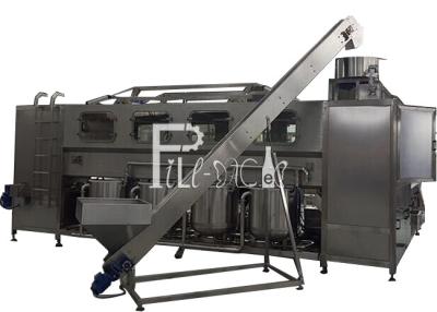 China 600 Bottle Per Hour L Type 20 Liter Jar Filling Machine for sale