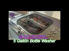 sus304 plastic bottle washer single station 300bph