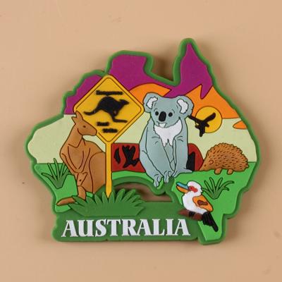 China Soft PVC Magnet Fridge magnet Australia for sale