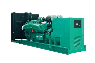 China Velocidad silenciosa estupenda del sistema de generador de Cummins 1120kw 1400kva 1500rpm en venta