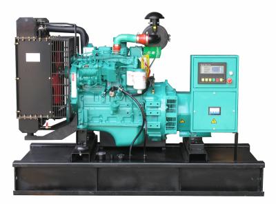 China Diesel van de elektrische centralemotor 20kw Open Generatormotor met de Tank van de Basisbrandstof Te koop