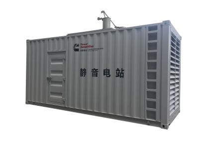 China Electric Start Container Power Plant 50Hz With AC Three Phase for sale