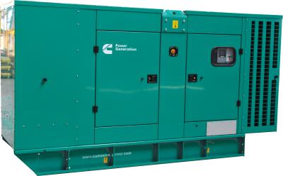 중국 저잡음 조용한 전기 발전기, 125kva 100kw 디젤 엔진 침묵하는 발전기 판매용