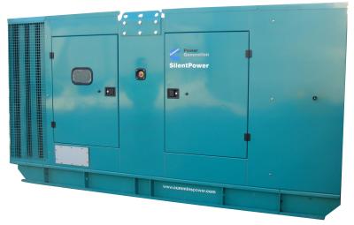 China Industrieller stiller elektrischer Generator 250kva 200kw mit lärmarmem/reibungslosem Funktionieren zu verkaufen