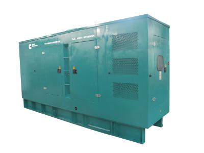 China Gerador bonde silencioso à prova de intempéries, geradores running silenciosos de 375kva 300kw com controlador de Comap à venda