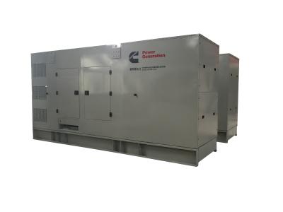 중국 625kva 500kw 침묵하는 디젤 엔진 발전기 380V의 냉각되는 직업적인 물을 가진 전기 시작 발전기 - 판매용