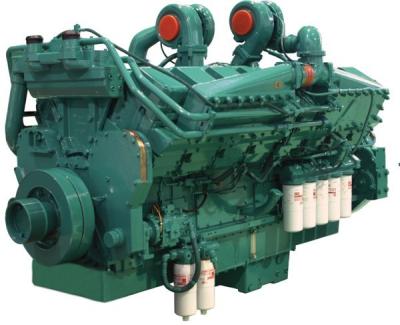 中国 12本のシリンダー ディーゼルが付いている産業1100kva/880kw カミンズのディーゼル機関KTA38-G5 販売のため