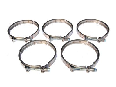 China Stainless Steel V Band Clamp High Speed For Diesel Engine Parts for sale