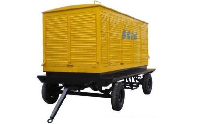 China 250kva 200kw Mobile Diesel Generator With Leaf Spring Suspension Structure Node for sale