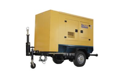 China Soudless 72.5kva 58kw Mobile Diesel Generator Stamford Alternator With Cummins Engine for sale