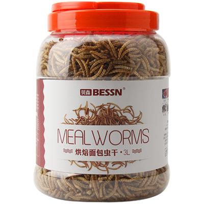 China High Protein Mealworms Fish Food Viable Dry Natural Eco - Friendly Pet Food for sale