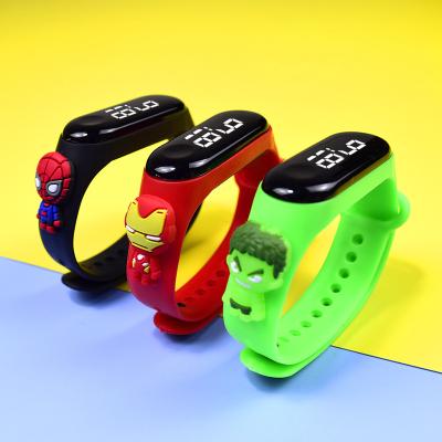 China Cheap Watch Relogio Relojes Children LED Digital Date Silicon Children Gift Automatic Wholesale Electronic Wristwatch Saat for sale