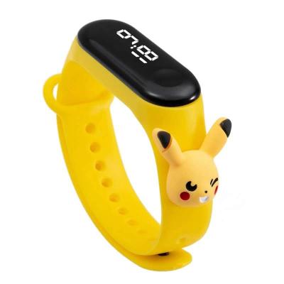 China Hot Selling Wholesale Price Silicone Auto Date Watch Kids Colorful Silicone LED Wrist Children Digital Silicone Watch for sale