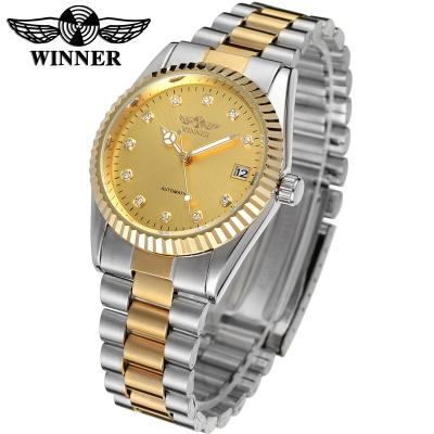 China Power Reserve t Winner Armbanduhr Herren Cheap Men Wrist Stainless Steel Watches Gold Luxury Skeleton Mens Brand Automatic Mechanical Watch for sale