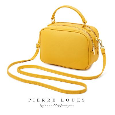 China Fashion Pierre Loues Fashion Women Bags 2021 Handbag Classic Simple Style Hot Selling Ladies Shoulder Bag High Quality PU Cross-body Bag for sale