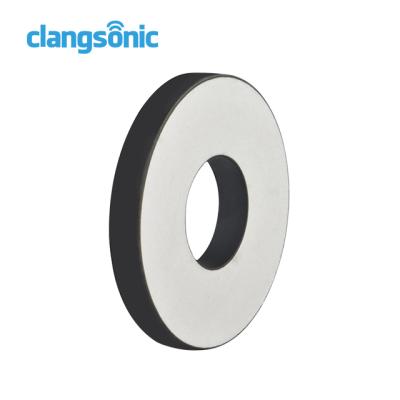 China Alumina Zirconia 10x5x2mm Diameter PZT4 10mm Outer Piezo Crystal Ring Ultrasonic Piezo Ceramic Element for sale