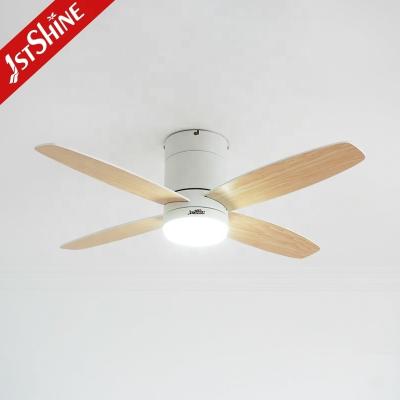 China 2- 1stshine 42 Inches Smart Remote LED Ceiling Fan with 4 Reversible Blades and Motor for sale