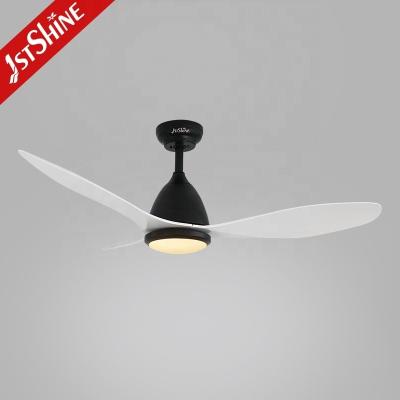 China Support Dimmer 1stshine Plastic Ceiling Fan with Remote Control and Modern Design for sale