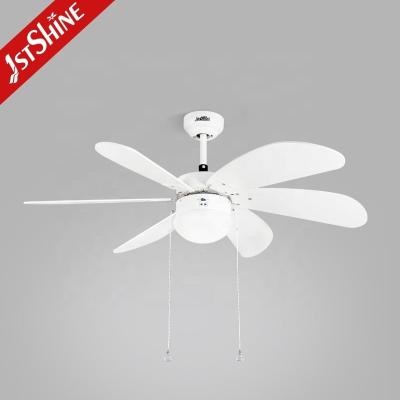 China Metal Lamp Body 42 Inch Ceiling Fan with Built-in Light and Modern Design Style for sale