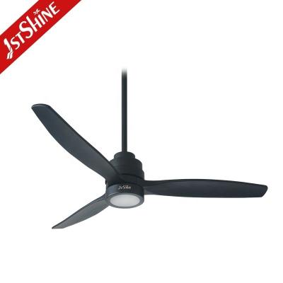 China Newest Product Cooling Air Black Ceiling Fan with Multicolor LED Light by 1stshine for sale