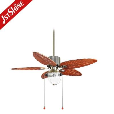 China 42 Inch Luxury Ceiling Fan Light with AC 220V/50Hz and Traditional Design by 1stshine for sale