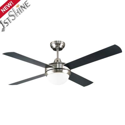 China Lower Noise 23W DC Motor Modern Decorative Ceiling Fan with LED Light and Remote 10- for sale