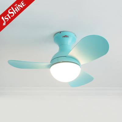 China Lighting Solutions Service LED Ceiling Fan for Child Room 36 Inches Fancy Blue Design for sale