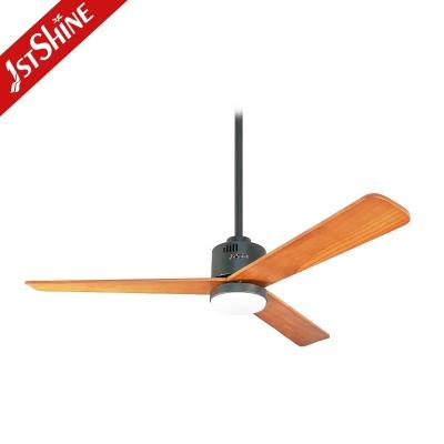 China 2022 Home Appliances Solid Wood Blades BLDC Ceiling Fan with Remote Control and WIFI for sale