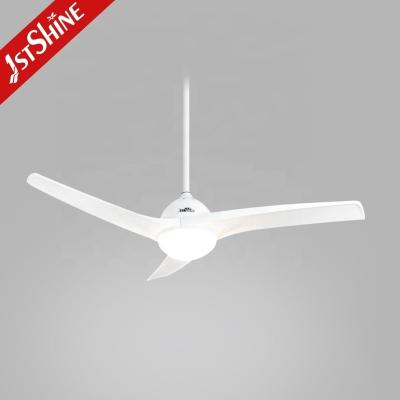 China Remote Control Living Room Ceiling Fan 52 Inch Simple Plastic AC 3 Speeds Mulit Colors/OEM for sale