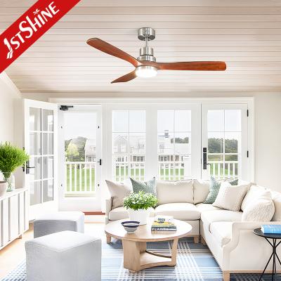 China Low Noise Anti Corrosion Color Changing Ceiling Fan With 110v AC Motor for sale