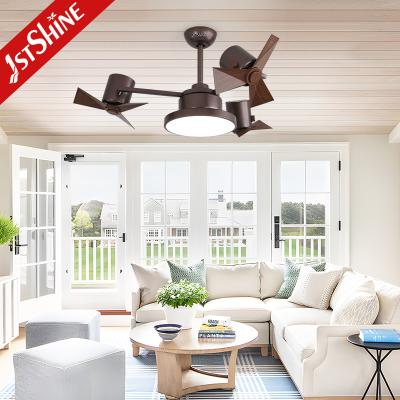 China ABS Plastic Blades DC 360 Degree Rotating Ceiling Fan 44 Inch 5 Speed Choice for sale