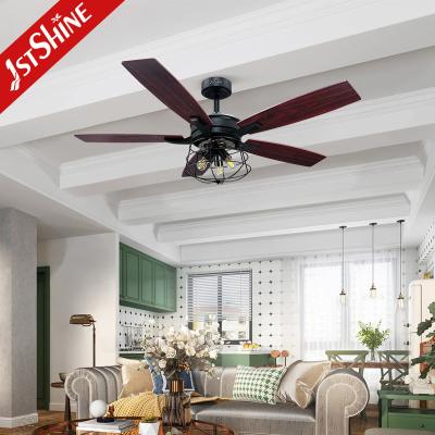 China CE CB 5 Blades Room Classic Ceiling Fan With Light Engineering Model for sale