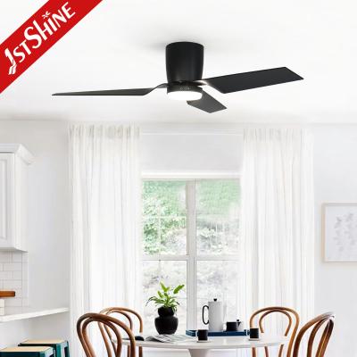 China DC Motor ABS Blade Black Modern Ceiling Fan Small And Low Profile for sale