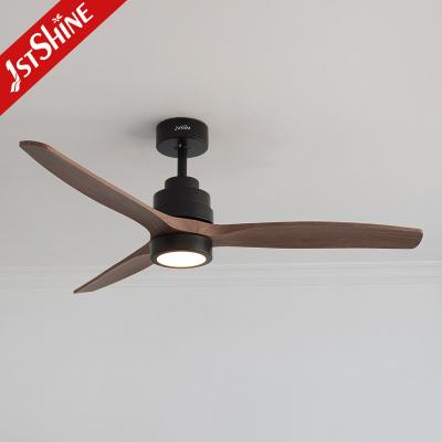 China Plastic Blades 3 ABS Blades Ceiling Fan With Decorative Led Lighting for sale