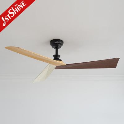 China 3 Color Blades Ceiling Fan With DC Motor Simple Decorative Ceiling Fan for sale