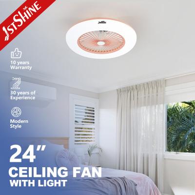 China Copper Motor 220V Bedroom Ceiling Fan Light 24 Inch With Box Fan for sale