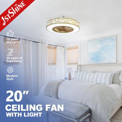 China 20 inch LED Light Ceiling Fan with Remote Control Switch Style and Wall Control for sale