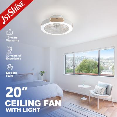 China Ventilador de teto led com controle remoto e luz escolha de 6 velocidades ventilador de teto embutido montagem embutida à venda