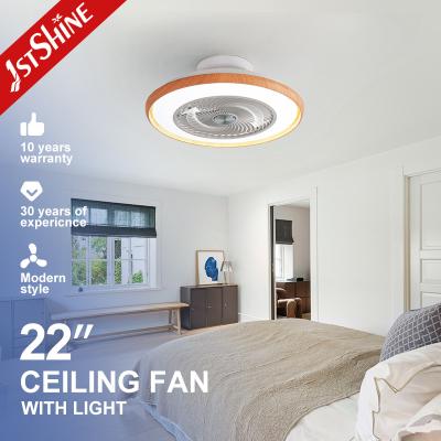 China Smart Control Bladeless LED Ceiling Fan Modern Style DC Motor Dimmable LED Light for sale