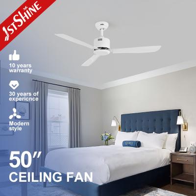 China Modern Style 50 Inches Iron Blades Metal Ceiling Fan with Remote Control from 1stshine for sale