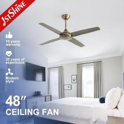 China High Speed AC Pure Motor Copper Ceiling Fan with Remote Control and 4 Iron Blades for sale