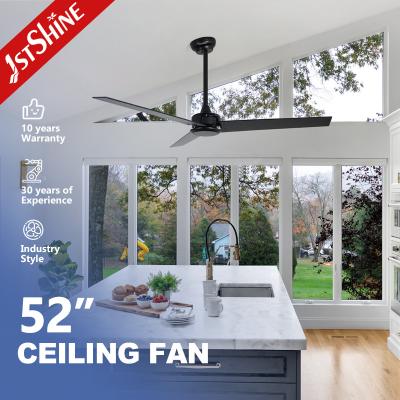 China Natural Wind Ceiling Fan with Remote Control 1stshine Household Bldc Reversible Motor for sale