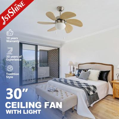 China 1stshine Low Voltage Tavan Pervanesi Ceiling Fan with Adjustable Speed and Pull Chain for sale