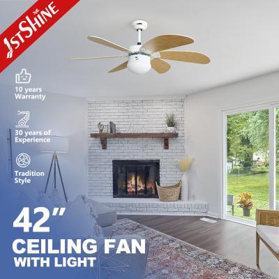 China Remote Control 3 Speed 42inch Traditional Indoor Ceiling Fan AC Motor for sale