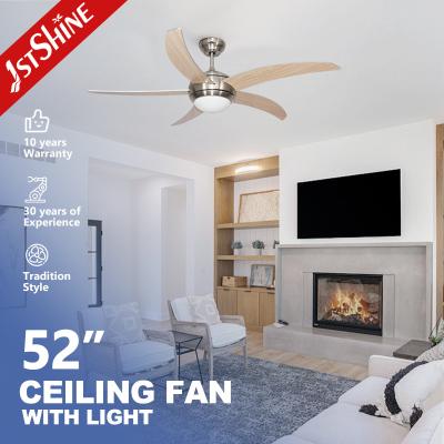 China Pull Chain 220V 5 MDF Blades Large Ventilation AC Ceiling Fan for Restaurant Decoration 2- for sale