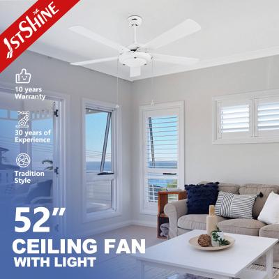 China 10-Year Motor 1stshine Bedroom Ceiling Fan with Remote Control and AC Motor NO Dimmer for sale